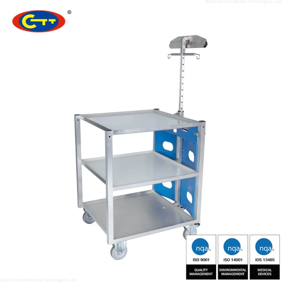 实验室手推车置物架-精密制造